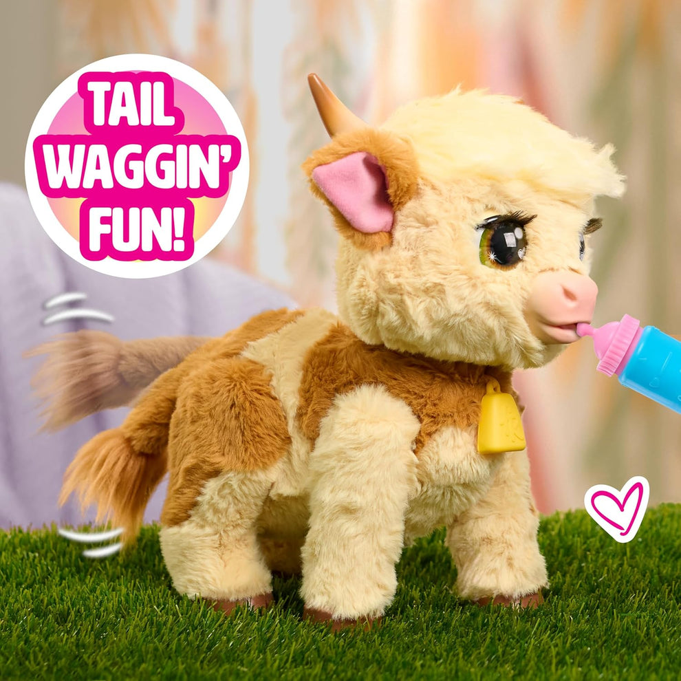 🏃♀️ Interactive Walking Cow Plush Toy | Follow Me Friend with Sounds & Movements 🐮