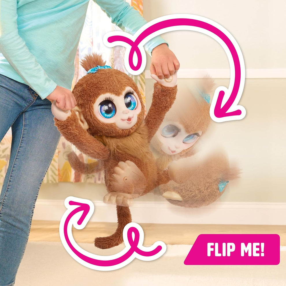 Flip & Play Interactive Monkey 🐵 | Over 100 Sounds & Reactions!