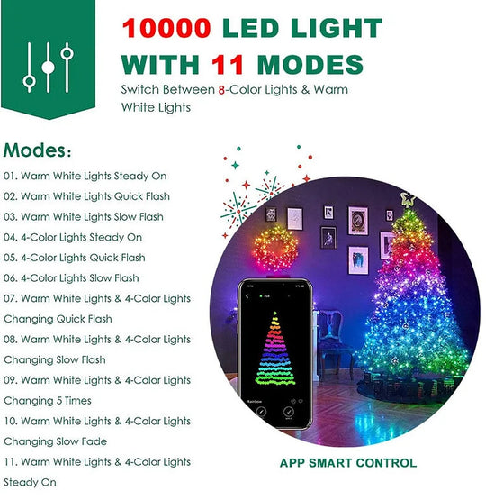 ⛄2025 Christmas Hot Selling Item🎄 Magical Remote Control Telescopic Christmas Tree🎄