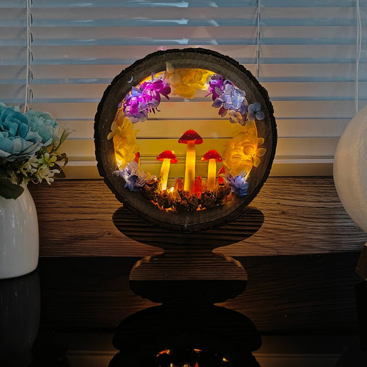 Bohemian Dream Mushroom Nightlight 🍄 | Unique Gift & Cozy Decor