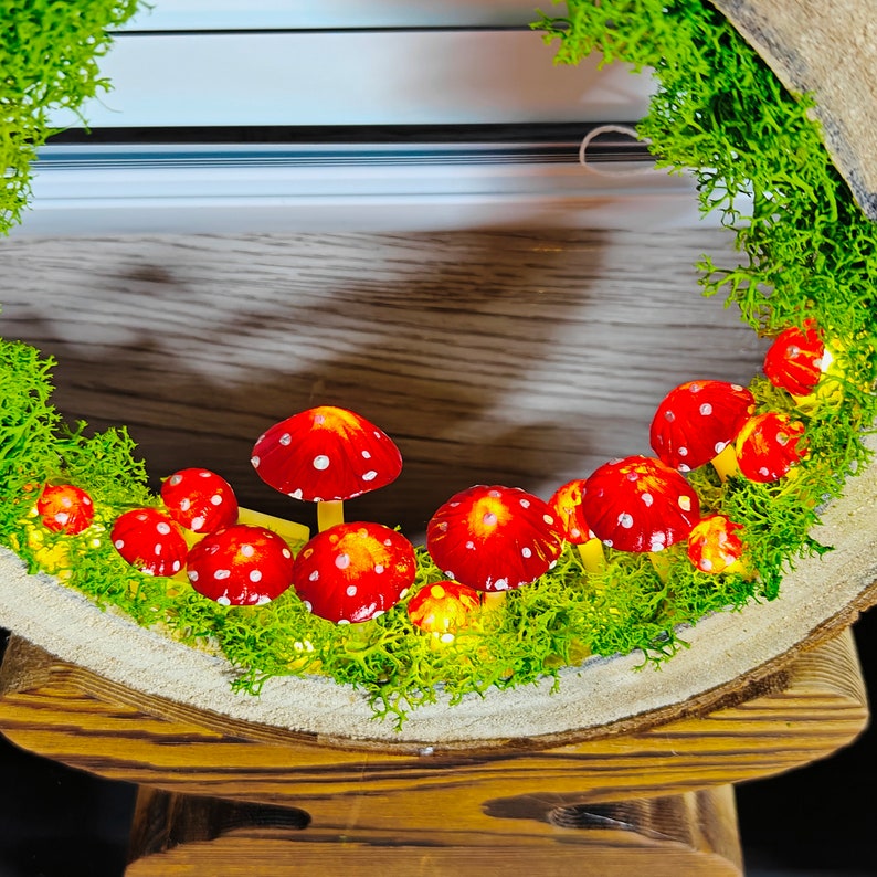 Dreamy Mushroom Night Light 🎁 | Unique Handmade Gift for Home & Office