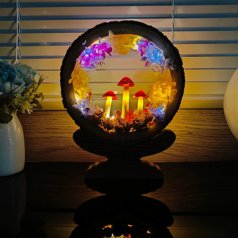 Bohemian Dream Mushroom Nightlight 🍄 | Unique Gift & Cozy Decor