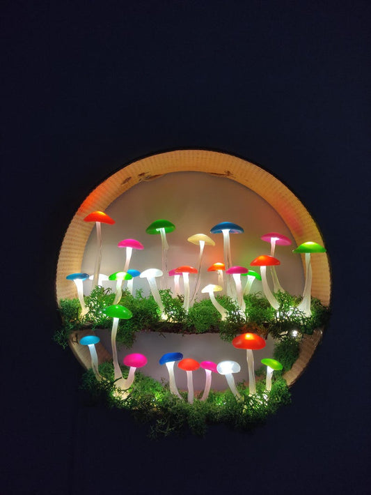 Enchanted Forest Night Light & Decor 🍄🌲