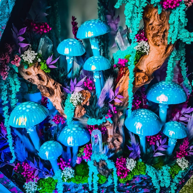 Handmade Fairy Tale Wall Lamp 🤎 | Adjustable & Rechargeable