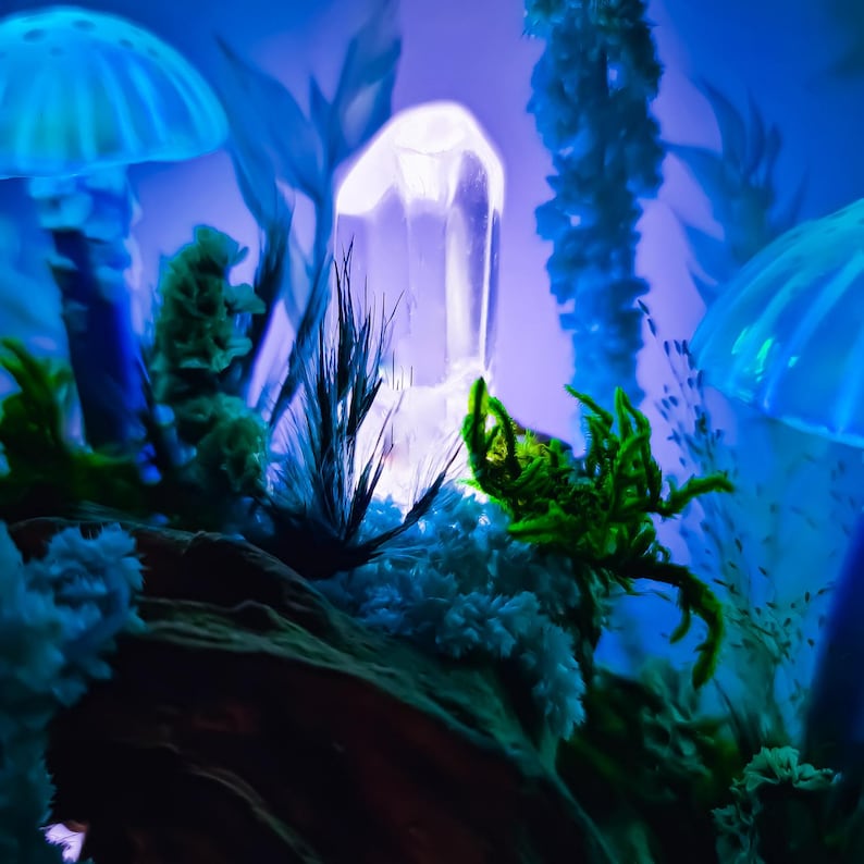 Large Mushroom Wall Lamp ✨ Handcrafted Night Light & Ambient Decor 🍄